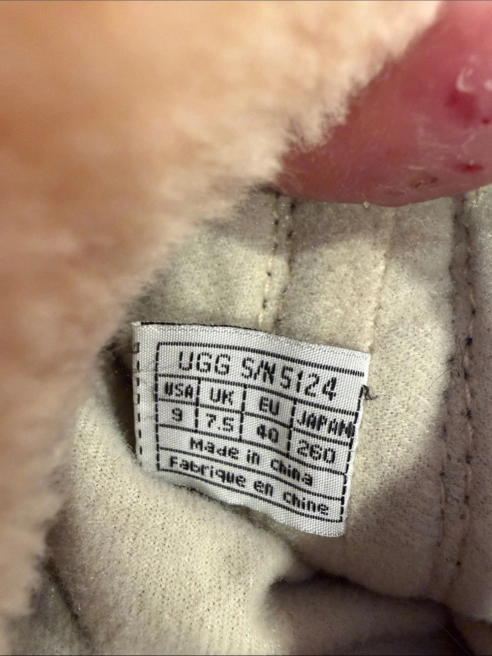 UGG Suburb Crochet Boots size 9